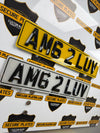 Retro plates (current style)