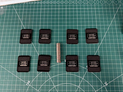 SECURED BY MAGNETS front and rear complete kit!