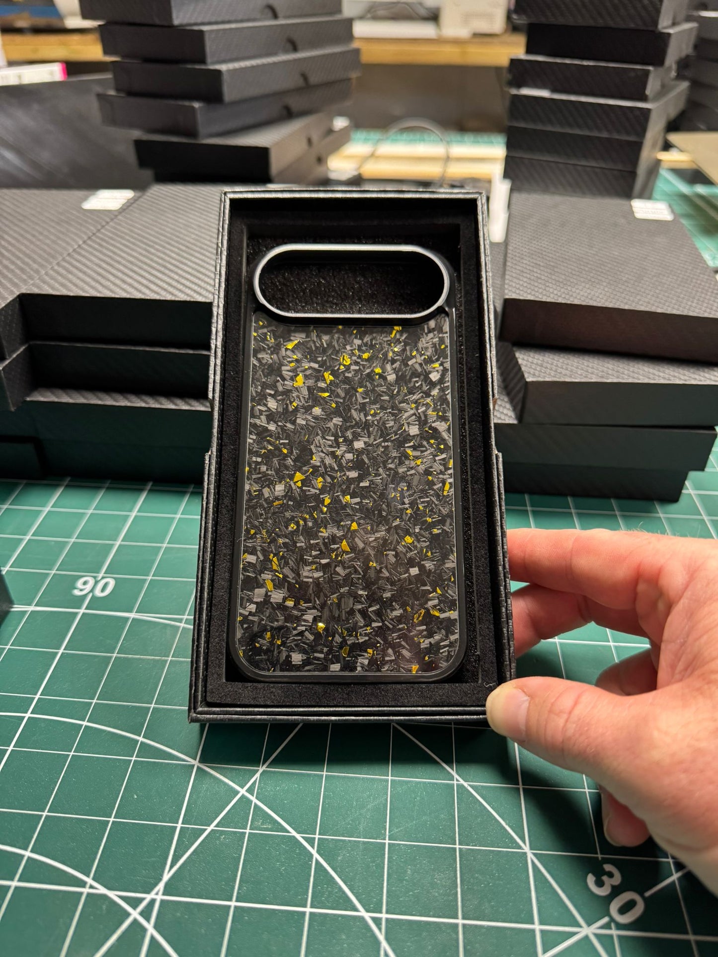 Forged Carbon phone cases