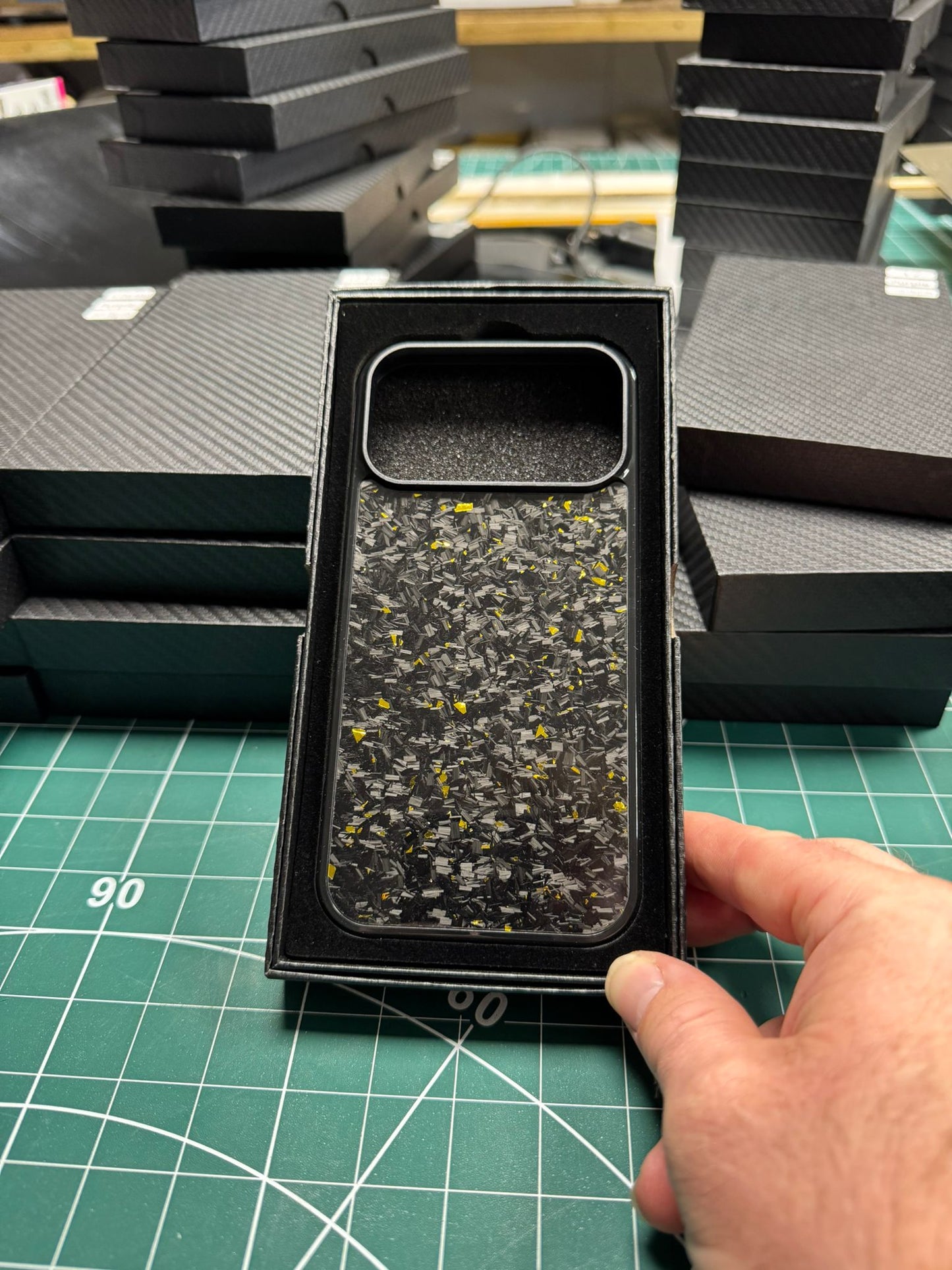 Forged Carbon phone cases