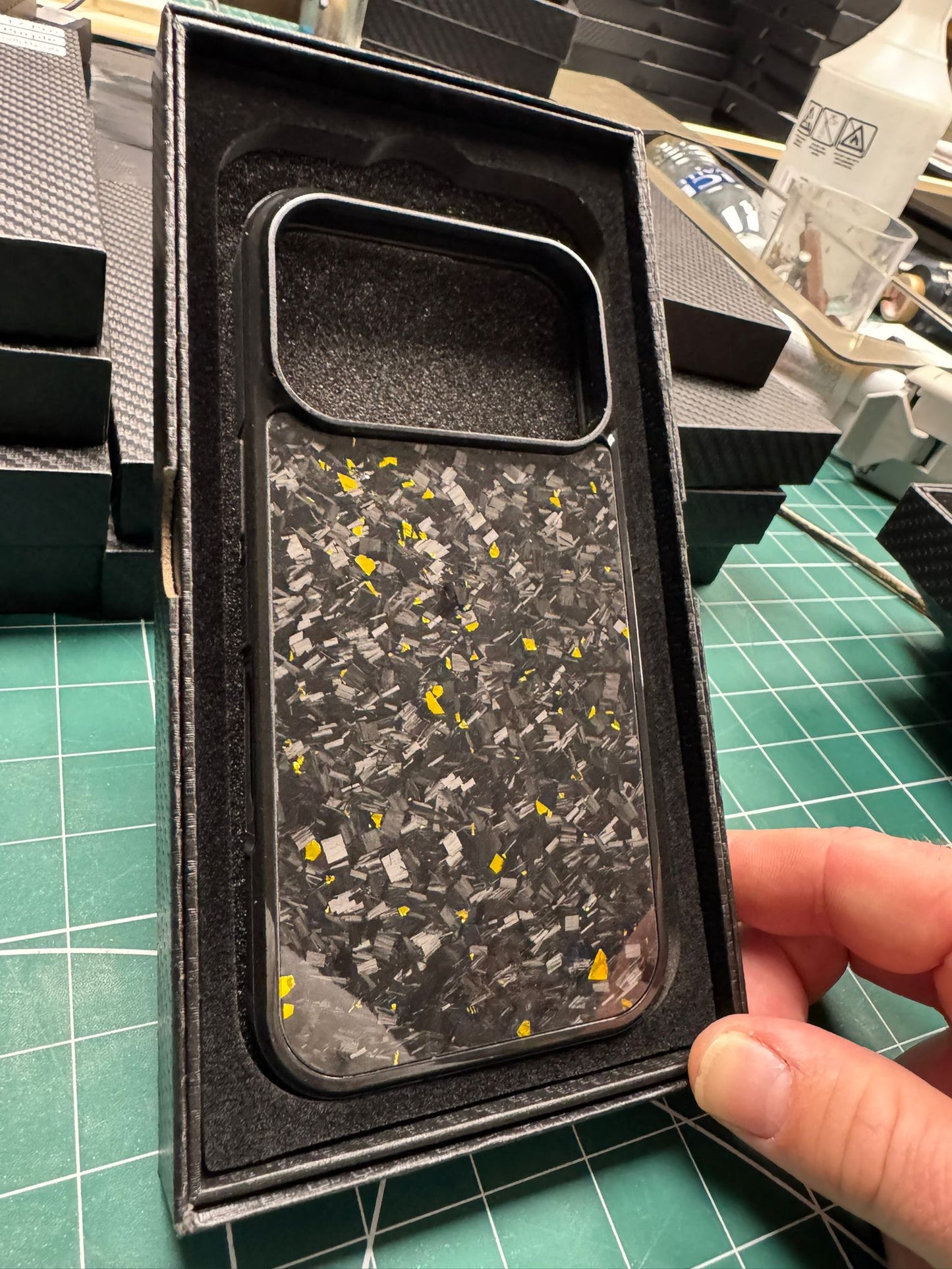 Forged Carbon phone cases