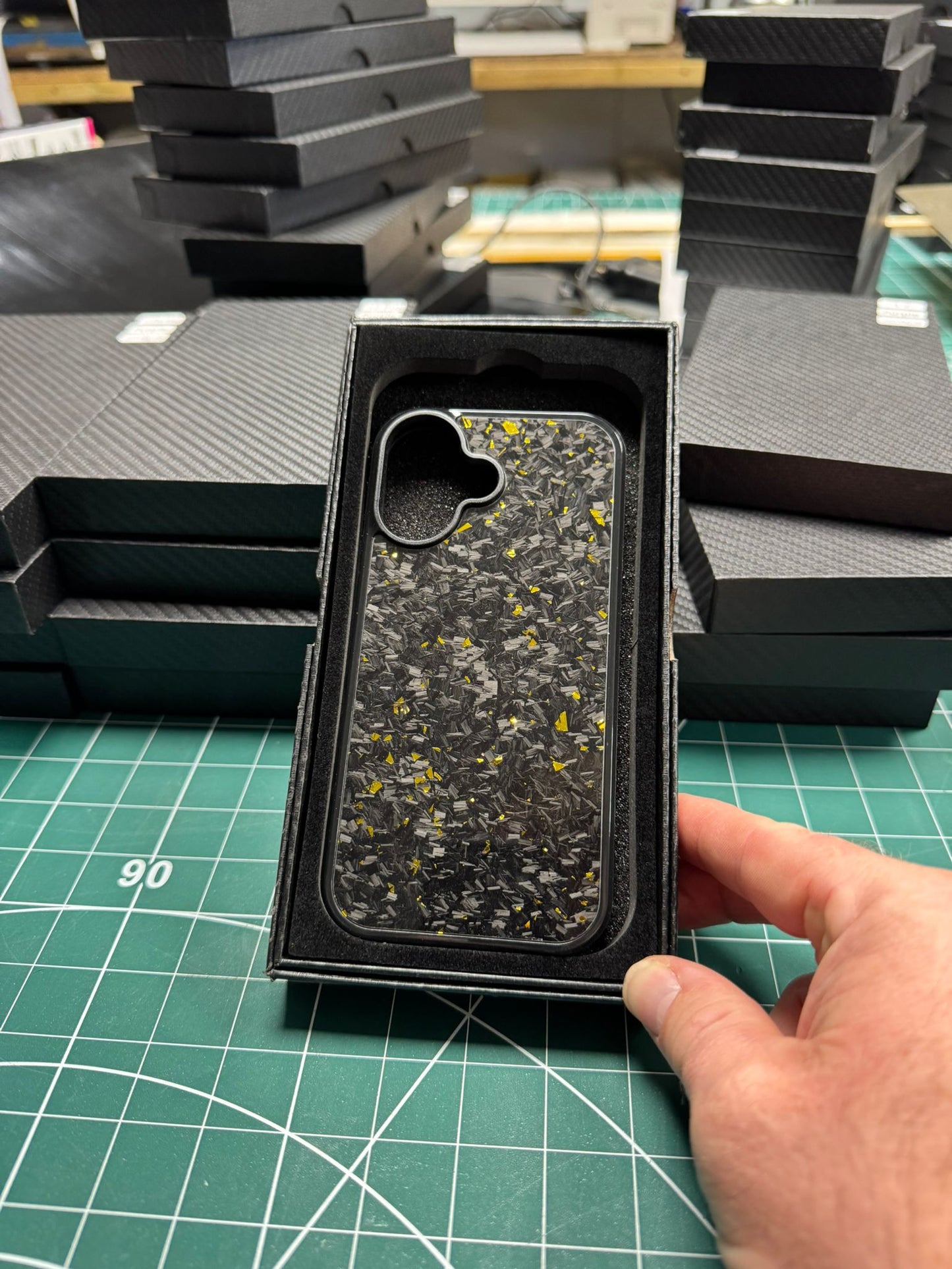 Forged Carbon phone cases