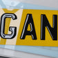 Car Plates-3D Gel