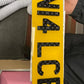 Car plate-Designer branded